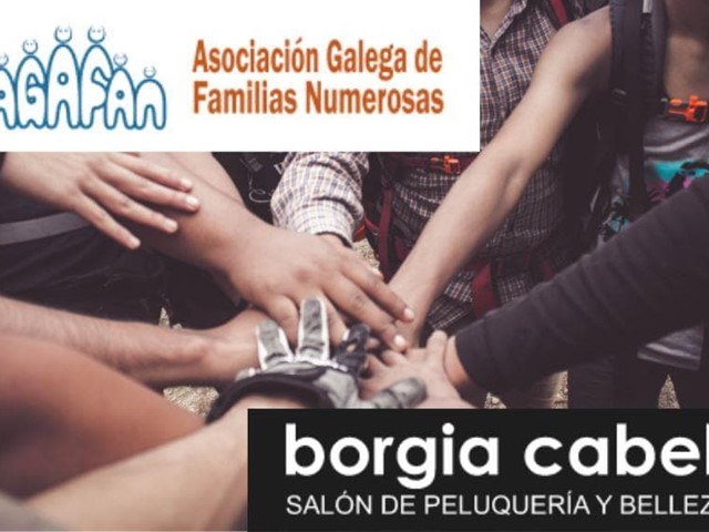 Borgia Cabeli en colaboración con Agafan: descuento del 10 % a familias numerosas