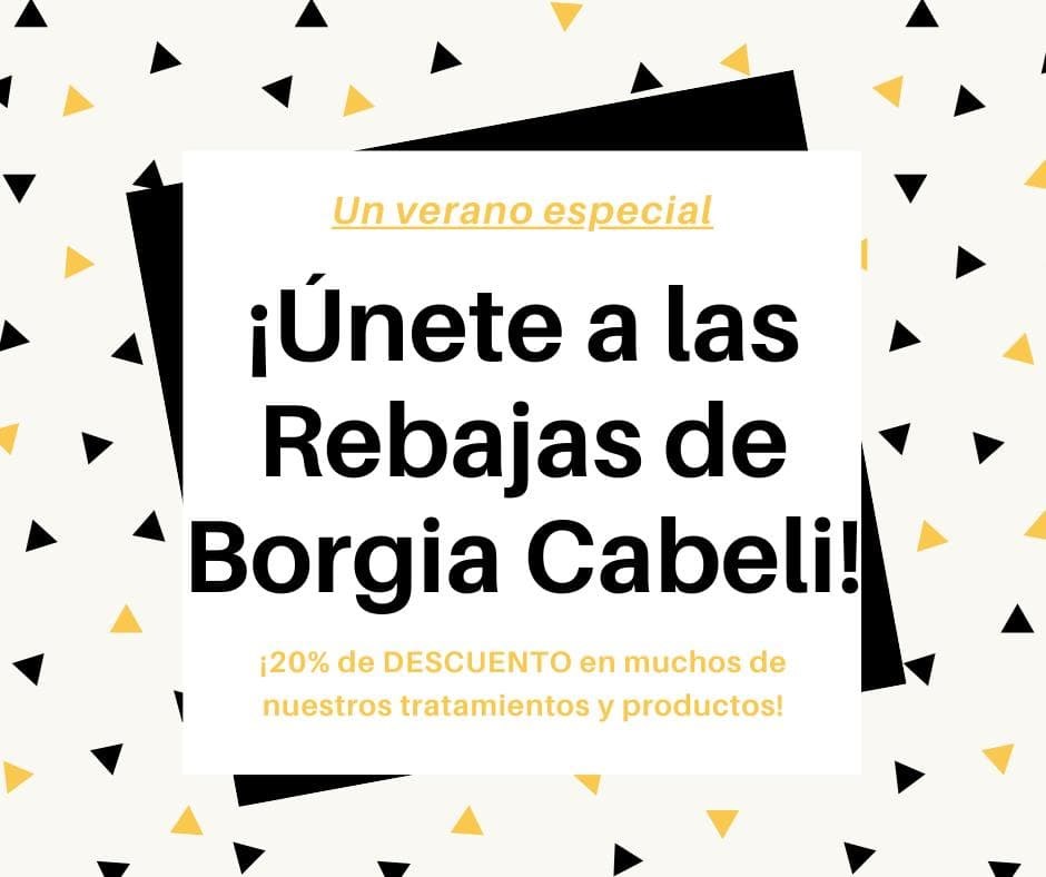 ¡Únete a las rebajas del 20% de Borgia Cabeli!